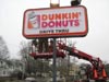 Dunkin Donuts Sign Service