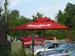 Custom logo umbrella sign, logo umbrella, restaurant umbrella, Shrewsbury MA
