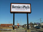 Raynham MA, Bernie & Phyl's Furniture Store Pylon Sign