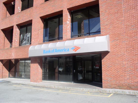 Andover MA Bank Awning, Andover MA Signs