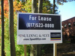 Real Estate Marketing Signs, Waltham MA Real Estate Property Sign, For Lease